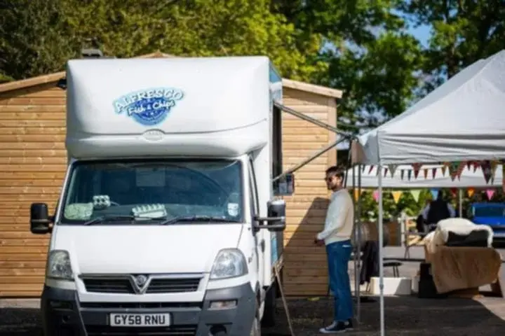 Alfresco Fish and Chip Van in Crawley